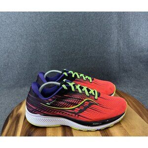 Women’s SAUCONY Vizipro Guide 9 Running Shoes Sz 11.5 NEON Athletic S10654-66